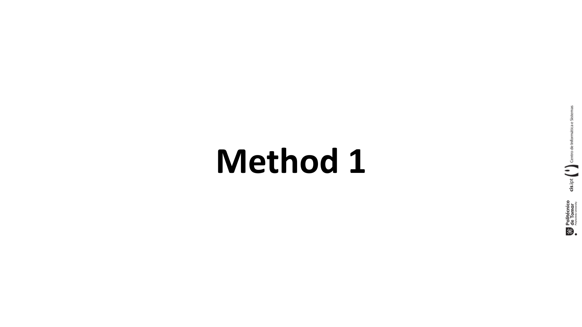 Configuration Step
