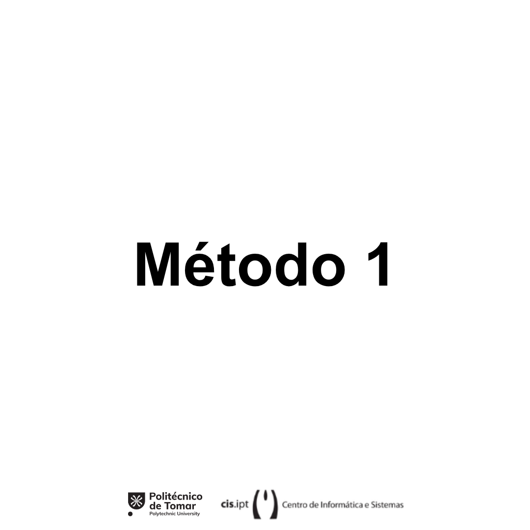 Passo de Configuração